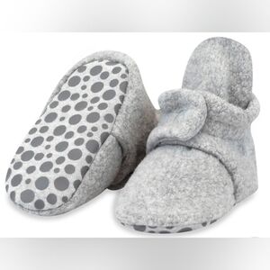 5/$25 Zutano Cozie Fleece Gripper Baby Bootie - 18 months